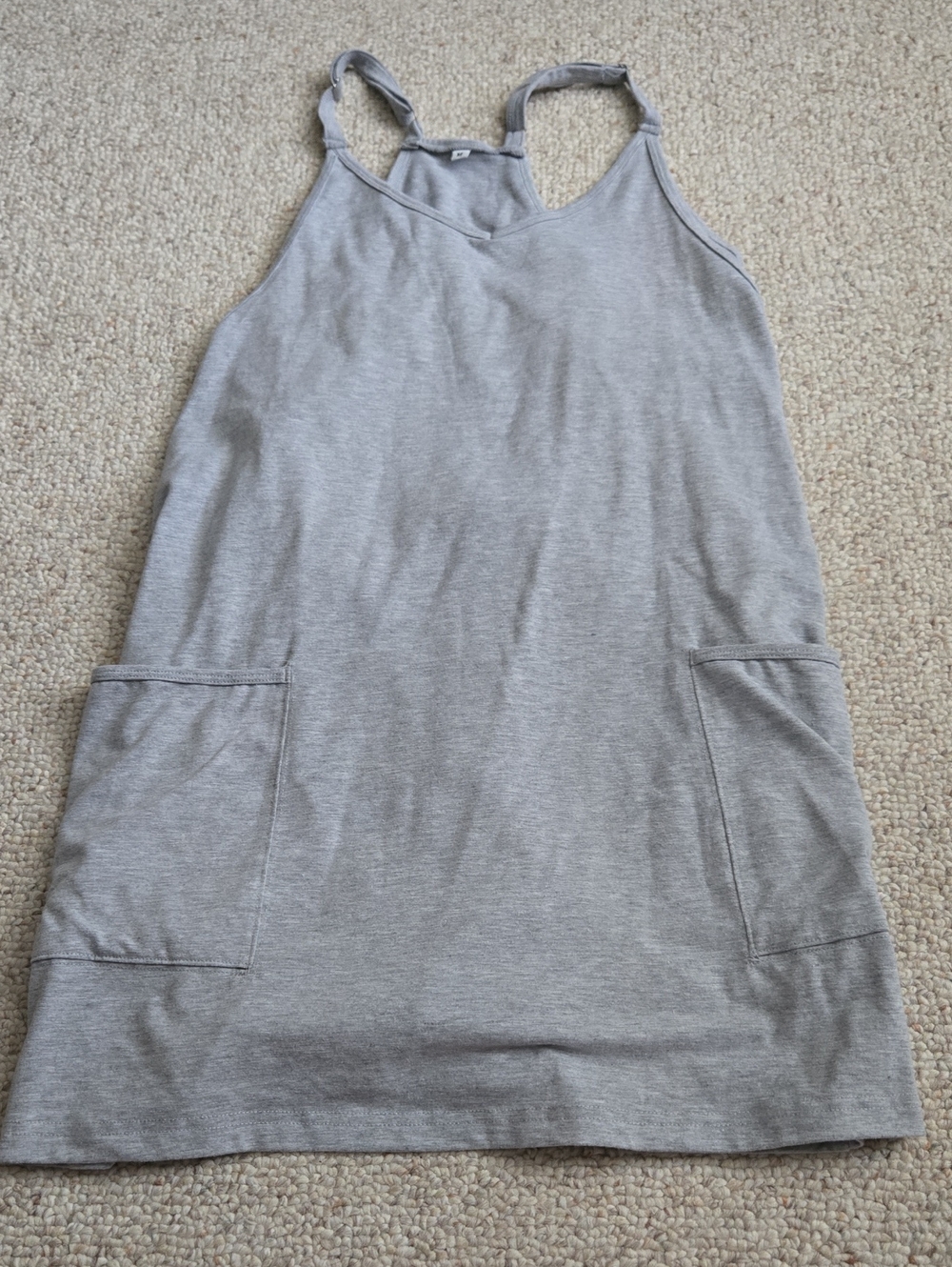Mini Dress in Gray Size Medium